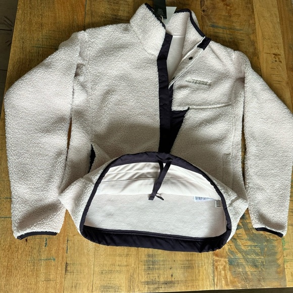 ADIDAS TERREX Women's Terrex Xploric High Pile Fleece Pullover Sweatshirt Small - Picture 9 of 16